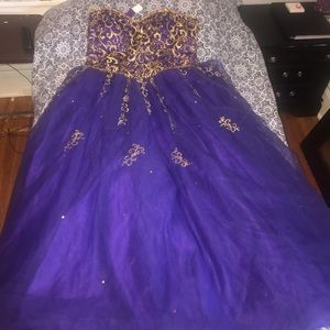 Purple Quinceañera Dress
